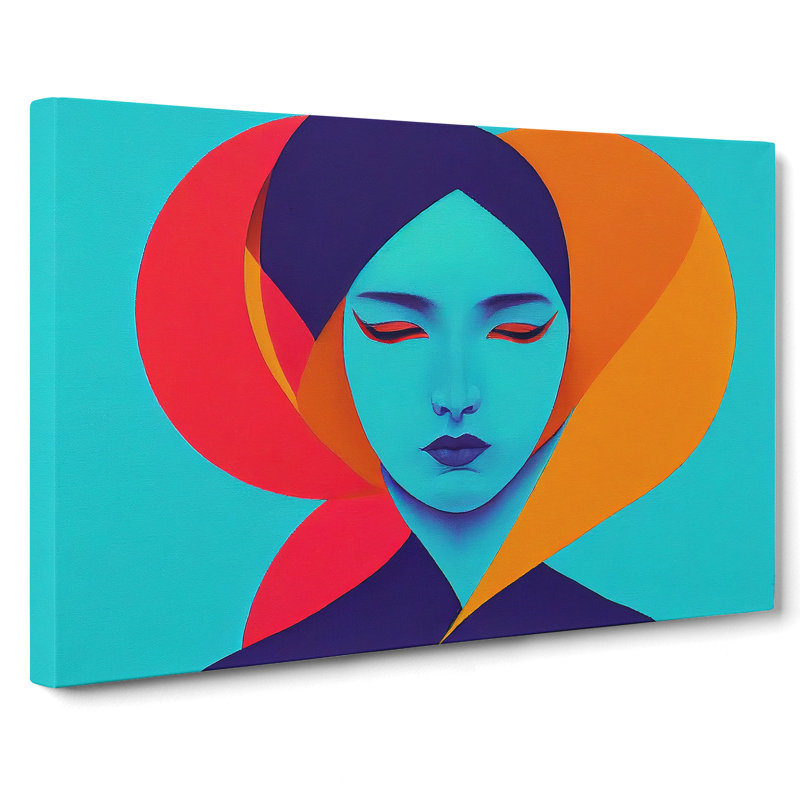 Woman Modern Art Vol.2 - Wrapped Canvas