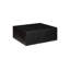 Slice Teak Coffee Table, Square, Black