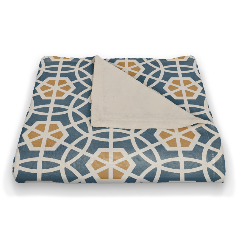 Jeté polaire Circle Hex