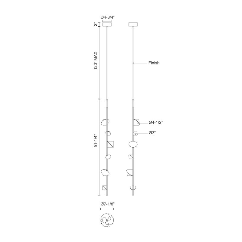 Luminaire suspendu Geode