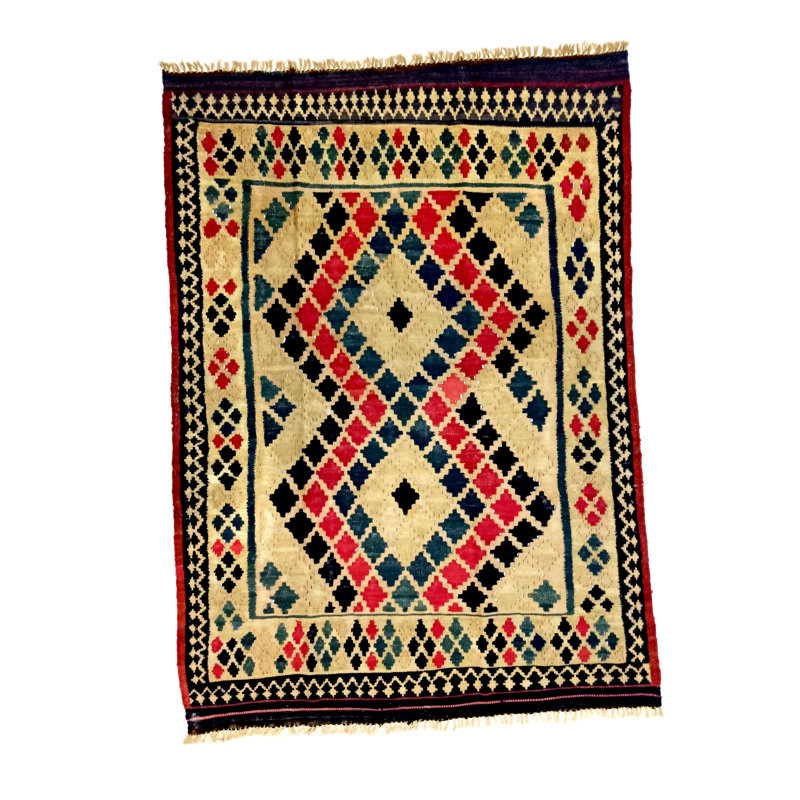Hilson Oriental Hand Woven 140cm X 190cm Area Rug