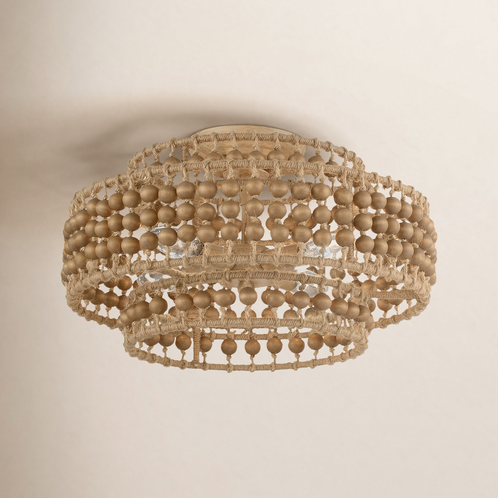 Ana 3-Light Semi Flush Mount
