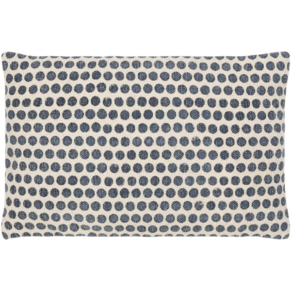 SALE Cotton Canvas Fabric Polka Dots Spot Upholstery Cushion