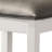 Solid + Manufactured Wood Accent Stool