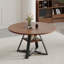 Table de salle à manger de luxe en bois massif, facile à assembler