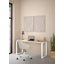 Bureau d'écriture rectangulaire l 59,06 po Embrie-96216379