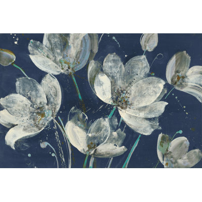 " Translucent Garden With Light Blue "