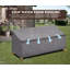 Housse pour canapé de patio gris-1345582743
