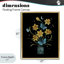 Cadre flottant Mystical March Daffodils, conception par Episodic Dessins-45400389-45400391