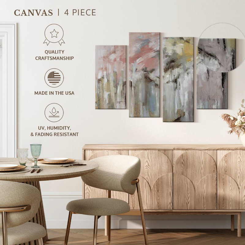 Avery Spring Splash Abstract, 42" H x 68" W