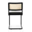 Chaise d'appoint en tissu à dossier bas-93022004
