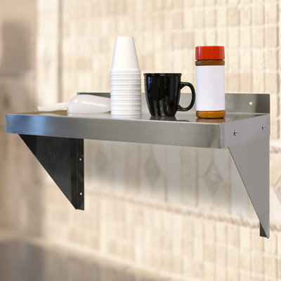 1 Piece Metal Bracket Shelf