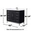 Ensemble de meuble-lavabo simple 42 po Marlena-79721521-79721522-97966619