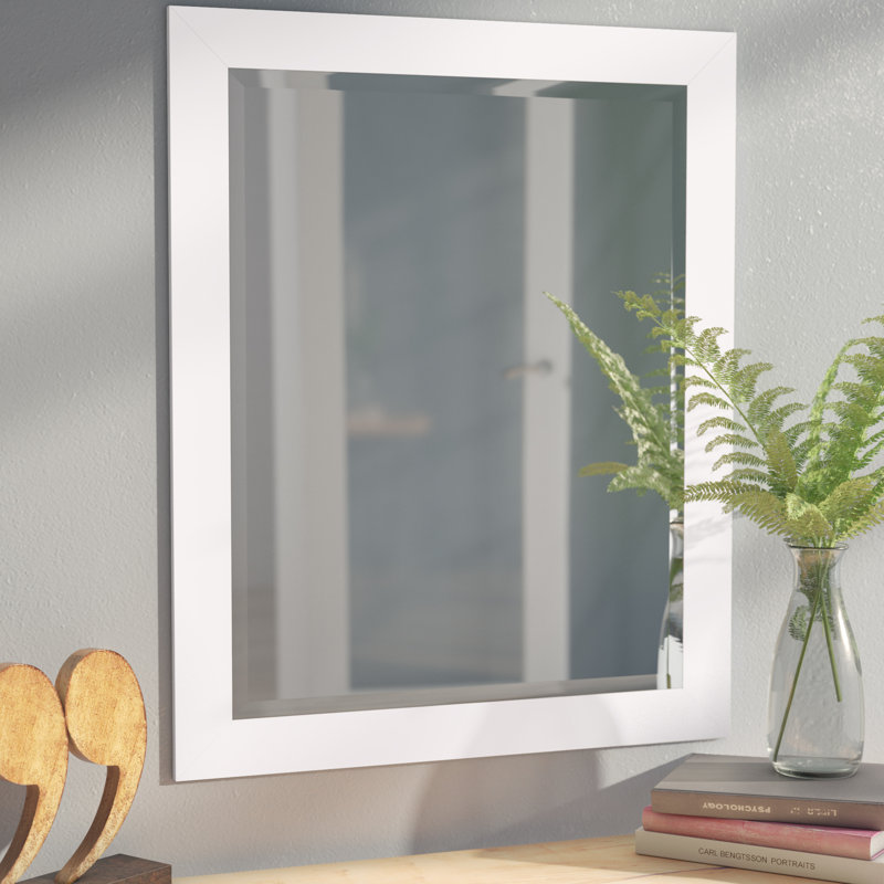 Henslee Mirror, Silver, 25" H x 21" W