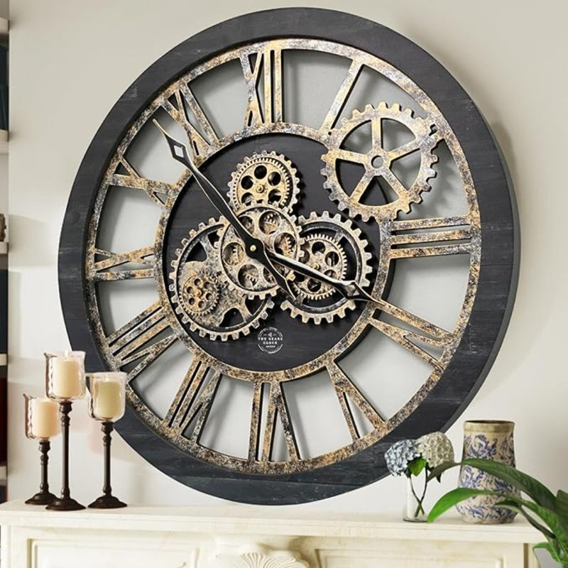 Horloge murale The Vintage Gears
