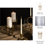 Jisselle Decorative Pillar Candle Holder for Home Decor - Modern Tabletop Candle Holder or Floor Accent for Living Room Decor - Gold & Metallic-1759155090