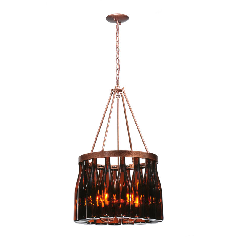 Wagon Wheel 5 - Light Chandelier