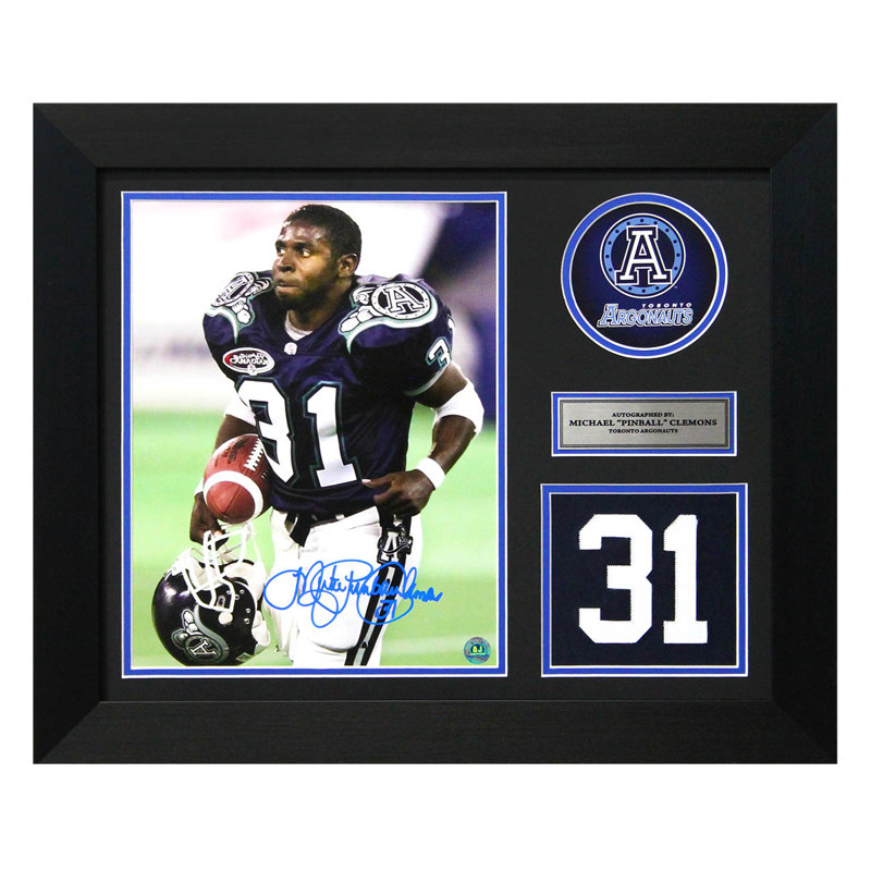 Pinball Clemons des Argonauts de Toronto, cadre numérique 20x24
