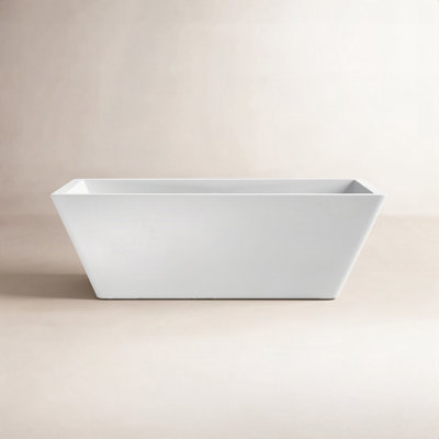 Mendocino NativeStone 66" Concrete Bathtub