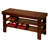 Cherry Shoe Storage Unit - Strong, 19.84 Lb Package Weight Finish Seat 17.9"H Product Height-1951957643