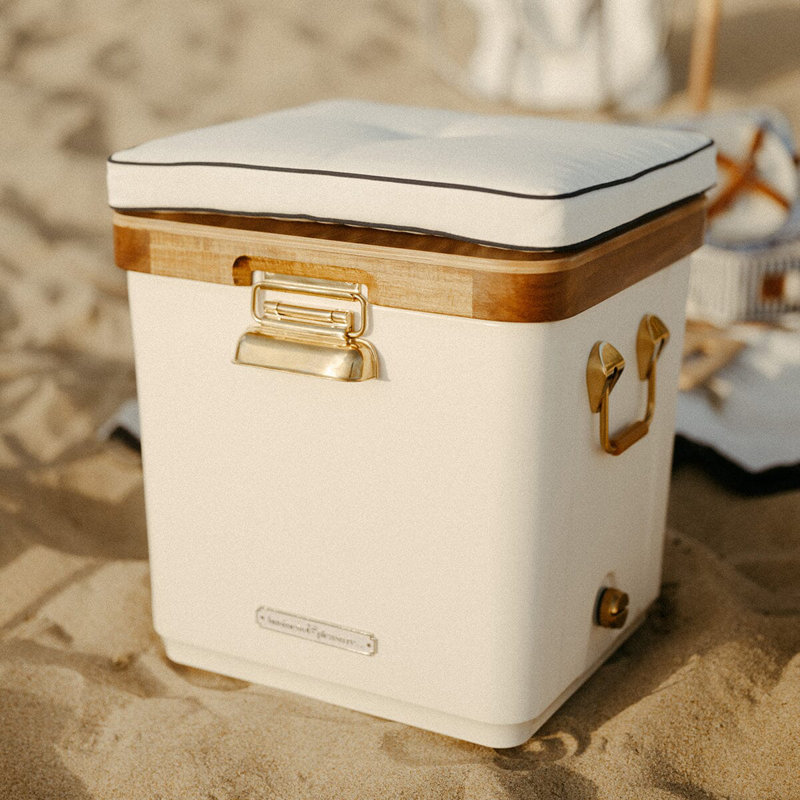 Hemingway Cooler, White/Navy
