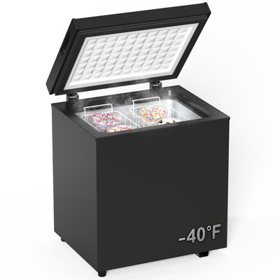 Northair -40°F Ultra-Low Temperature Chest Freezer, 1.8 Cu Ft Deep Freezer for Beaded Ice Cream, Game Day, Parties, Home Bar & Garage