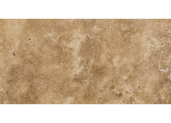 Walnut Travertine Filled & Matte Wall and Floor Tile 6x12"