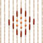 Bamboo Semi Sheer Door Curtain