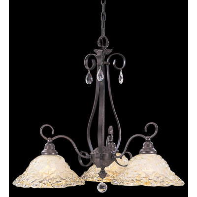 Montville 3 - Light Dimmable Classic / Traditional Chandelier