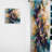 Sidell - Golden Explosion Triangles II - Abstract Curtain - Velvet Room Darkening - 1 panel-2107009362
