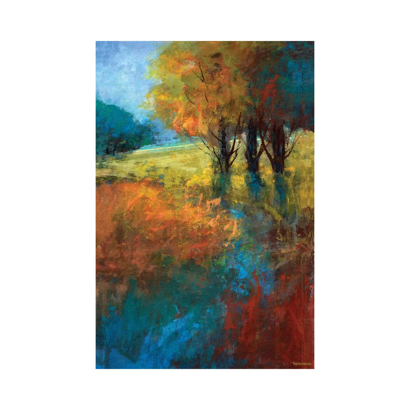 Autumn Song I by Michael Tienhaara - Wrapped Canvas Gallery-Wrapped Canvas Giclée, 20.32 cm H x 30.48 cm W