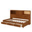 Lit de jour en bois avec 3 tiroirs de rangement, tableau souple supérieur, tablette et ensemble de prises et ports USB-472569798-472569817