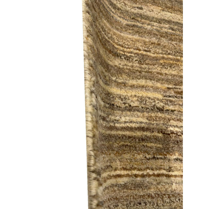 Striped Area Rug in Beige