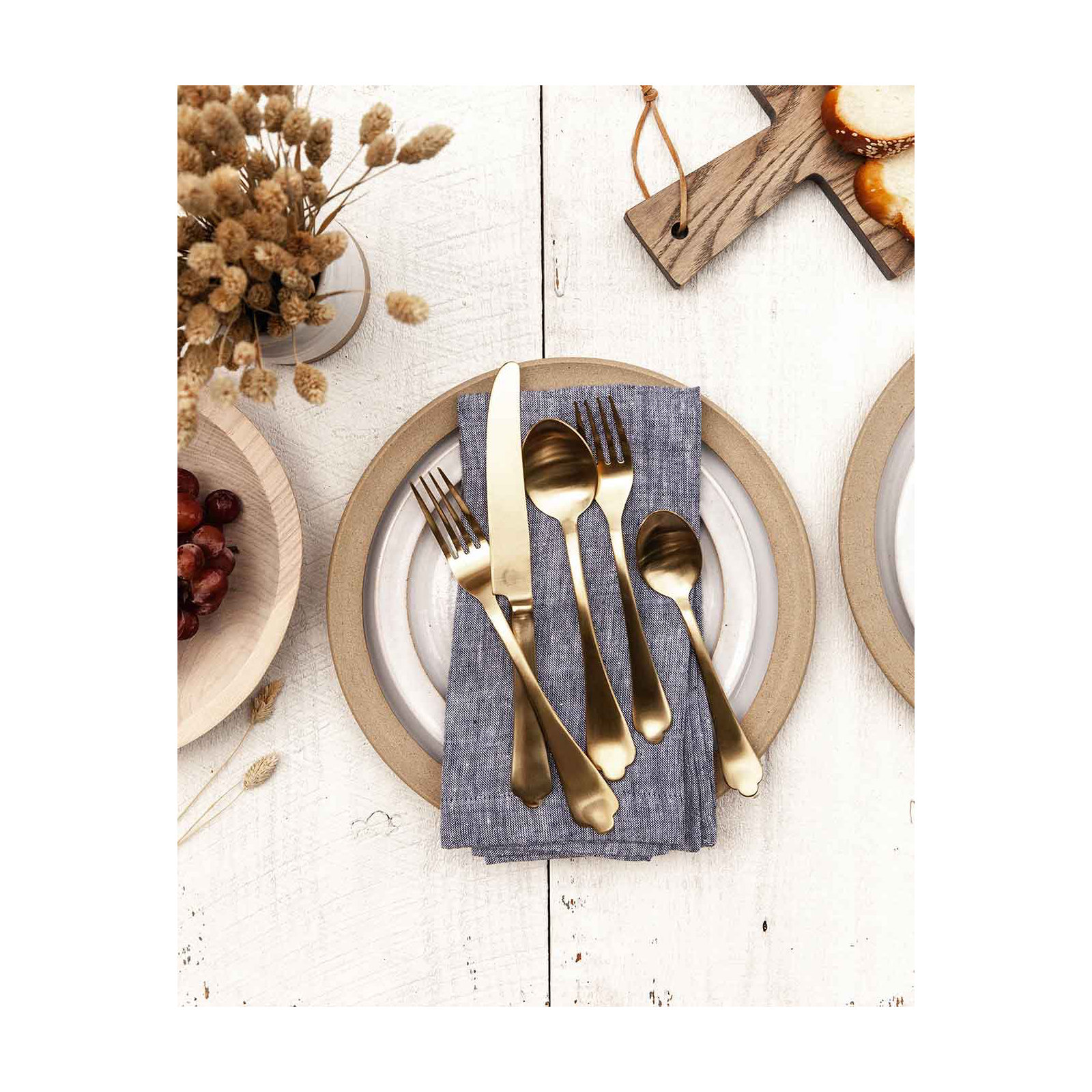 Linen Napkin - Set of 4, Indigo