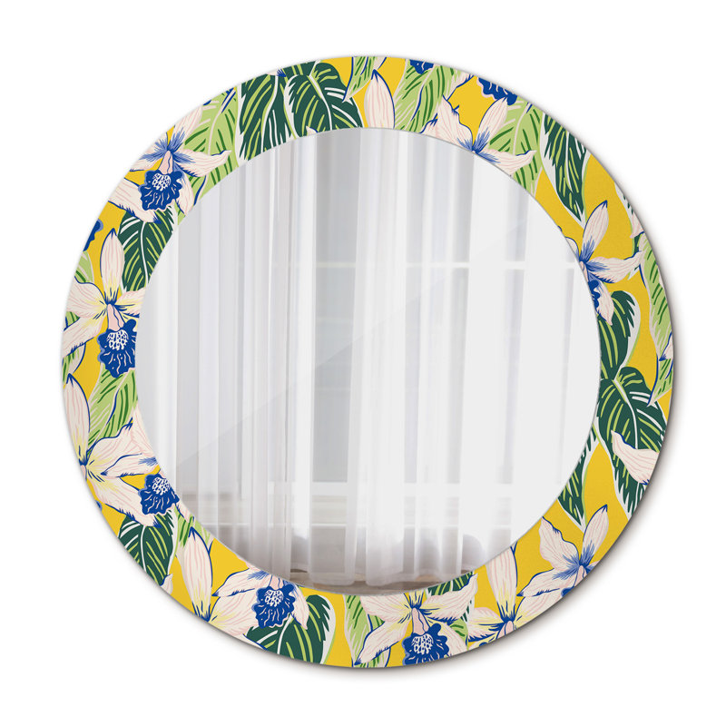Huldar Glass Flat Wall Mirror