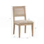 Ensemble de 2 chaises sans accoudoirs
