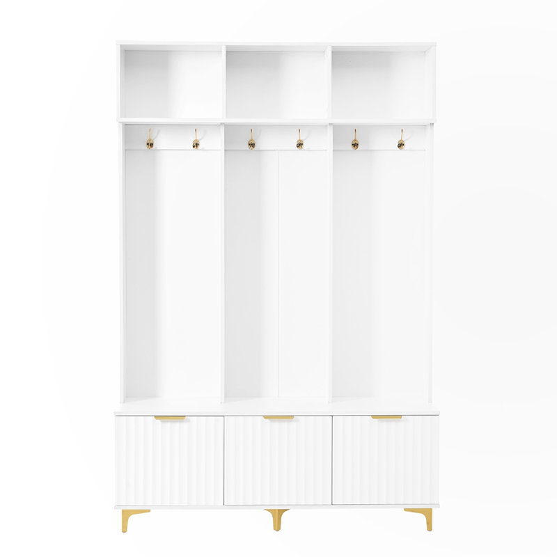 Armoire décorative, Blanc