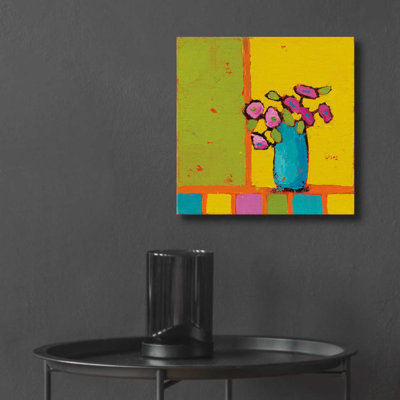 «Turquoise Vase Bright» par Phyllis Adams