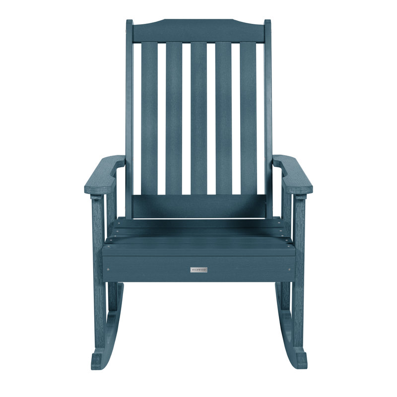 Chaise berçante Anette, Bleu Nantucket