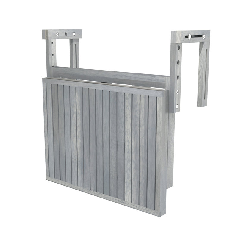 Table de balcon pliante Bottorff, Gris crépuscule