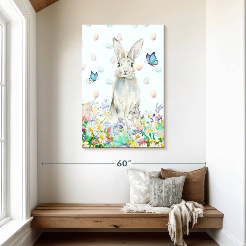 Brampt Tall Easter Bunny, 45" H x 30" W