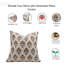  Housse de coussin en coton Floral-824853571