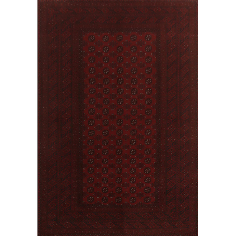 Tapis oriental géométrique 8 x 11