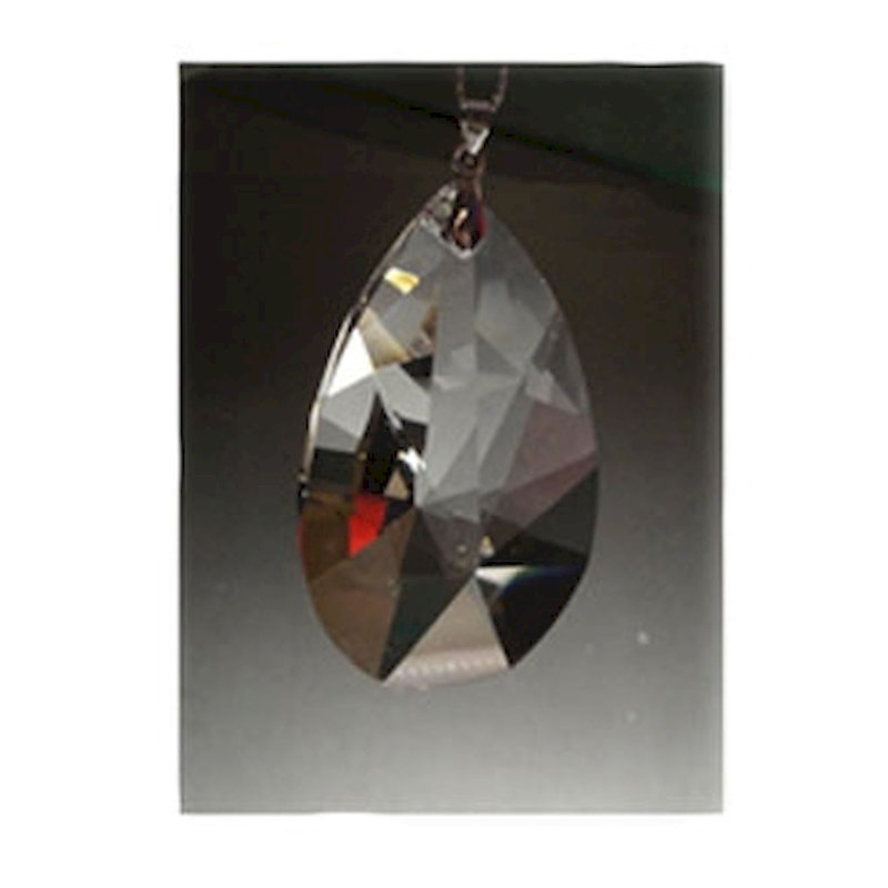 Ornement figurine suspendue cristal diamond, H 2,75 po x l 2 po x P 2 po