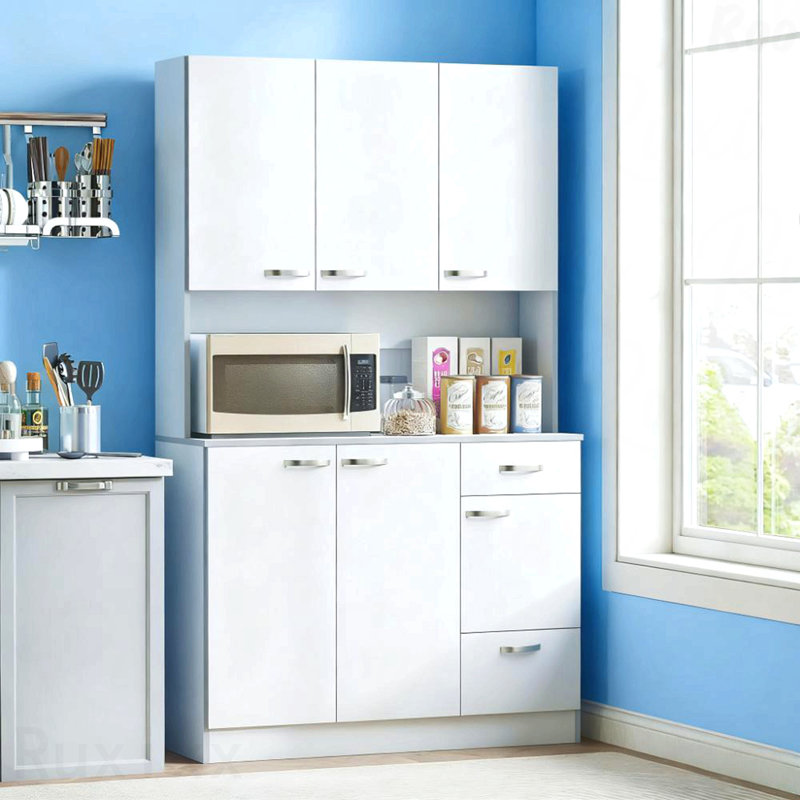 Armoire de cuisine 71 po, Blanc