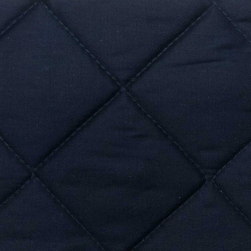 Ensemble de courtepointe 3 pièces Diamond Linen, Courtepointe pour très grand lit et 2 très grand, Marine