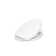 Purewarmth Heated Quiet-Close Elongated Toilet Seat with LED Nightlight