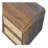 Solid Wood Larissa 4-Drawer Chestnut Media Unit