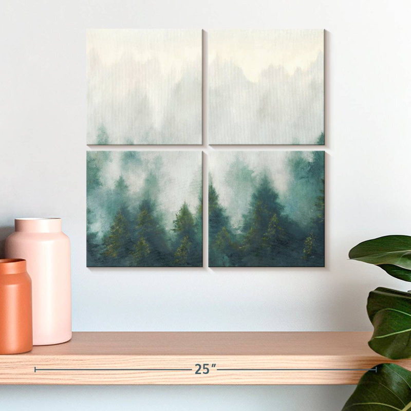 Rosé Misty Forest, H 18 po x l 18 po