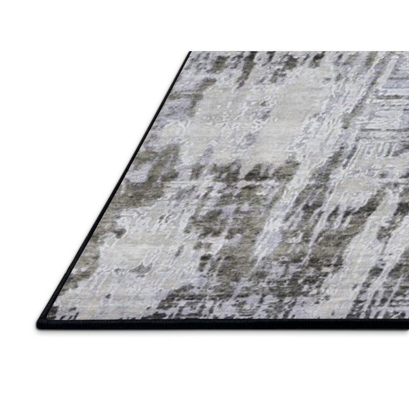 Abstract Indoor Rug, Rectangle 3' x 5'